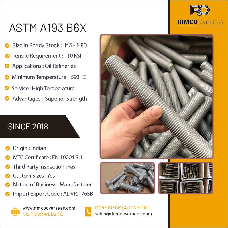ASTM A193 B6X