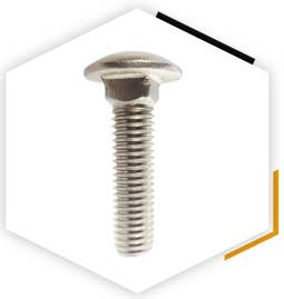 Uxcell Carriage Bolts – M6x55mm, 304 Stainless Steel, Round Head Square Neck – 10-Pack – Corrosion-Resistant For Machinery & Appliances