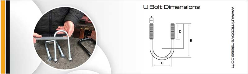U Bolt Dimensions