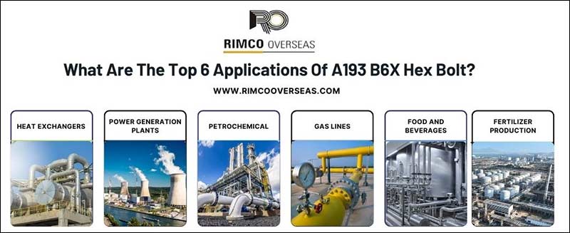 What Are The Top 6 Applications Of A193 B6X Hex Bolt?